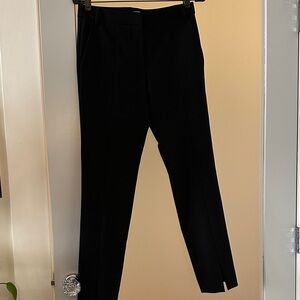 Tibi Black Tailored Ankle Pants